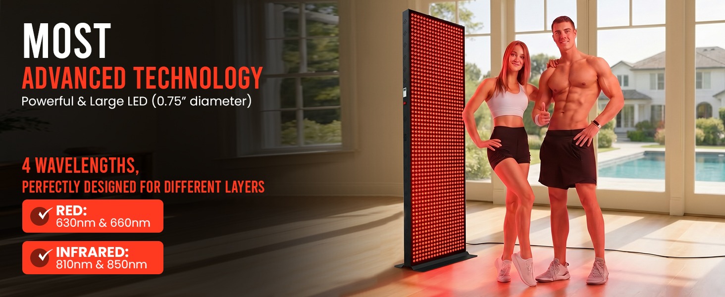 Amazon.com: EXESAS Red Light Therapy Device for Full Body, 630nm